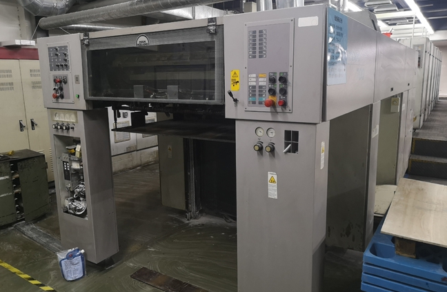 德国曼.罗兰706+lv六色对开普通、UV两用高速印刷机